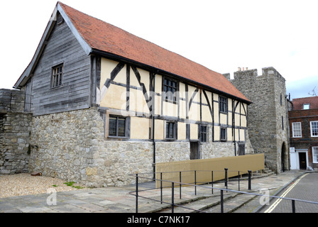 Tudor Händler Hall, Southampton, Hampshire, England Stockfoto