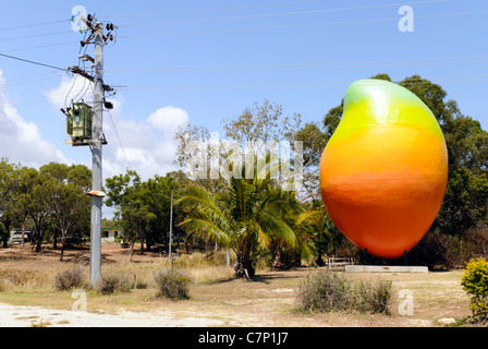 Die große Mango in der Nähe von Visitor Information Centre - Bowen, Queensland, Australien Stockfoto