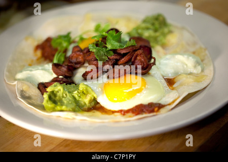 Huevos rancheros Stockfoto