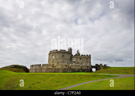 Pendennis Castle in Cornwall Stockfoto