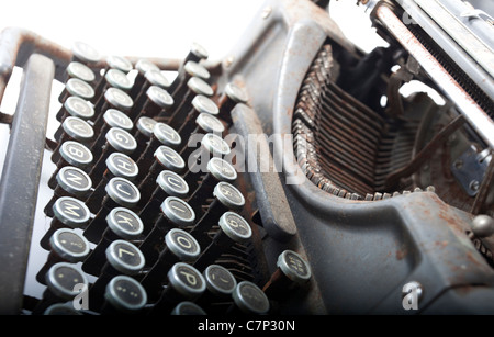 alten Underwood Schreibmaschine Stockfoto