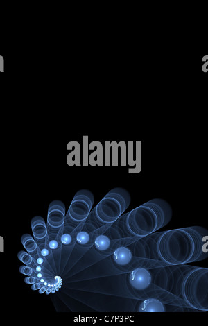 Eine einzigartige Fraktale Hintergrundtextur, die jedes mögliches Design verbessern wird. Stockfoto