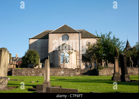 Canongate Kirk auf der Royal Mile in Edinburgh Stockfoto