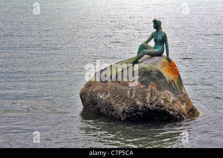 Mädchen in einen Taucheranzug Stockfoto