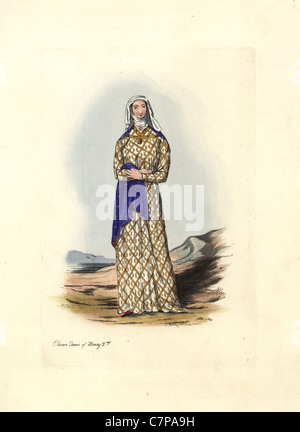 Eleanor von Aquitanien (1122-1204), Königin von König Heinrich II. Stockfoto