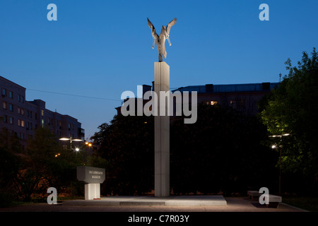 Denkmal für die Opfer der 2002 Moskau Theater-Geiselkrise in Moskau, Russland Stockfoto