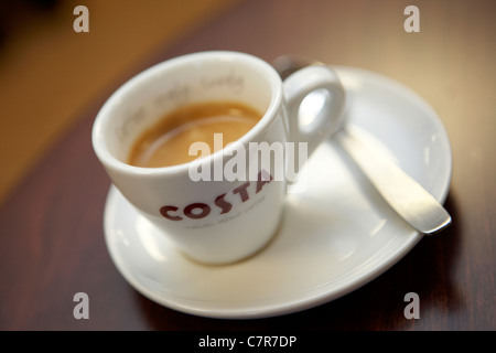 Costa Coffee Barista Stockfoto