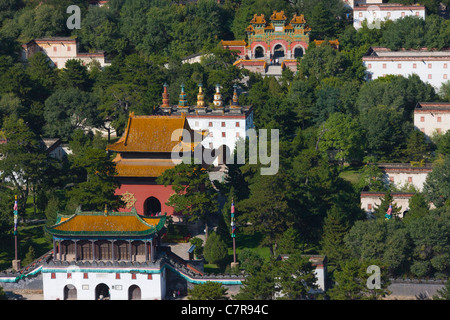 PutuozongshengTemple, gebaut nach dem Potala-Palast, Chengde Mountain Resort und seinen vorgelagerten Tempeln, Provinz Hebei, China Stockfoto