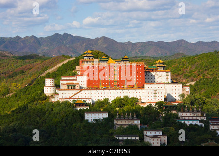 Putuozongsheng-Tempel, gebaut nach dem Potala-Palast, Chengde Mountain Resort und seinen vorgelagerten Tempeln, Provinz Hebei, China Stockfoto