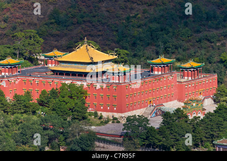 Xumifushou-Tempel, gebaut nach dem Potala-Palast, Chengde Mountain Resort und seinen vorgelagerten Tempeln, Provinz Hebei, China Stockfoto