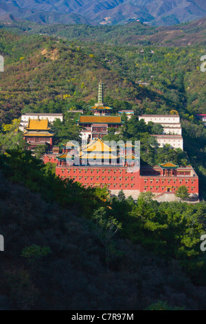 Xumifushou-Tempel, gebaut nach dem Potala-Palast, Chengde Mountain Resort und seinen vorgelagerten Tempeln, Provinz Hebei, China Stockfoto