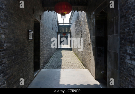 Traditionelle Architektur in Geyuan Garten, Yangzhou, Provinz Jiangsu, China Stockfoto