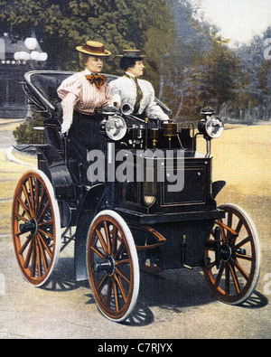 PANHARD ET LEVASSOR Daimler Motorkutsche 1894 Stockfoto