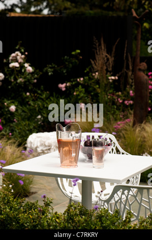 Der Stein Rosen Garten 2011 Hampton Court Palace Flower Show, UK Stockfoto