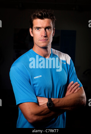 Greg Searle, GB-olympischen Ruder-Team. Stockfoto