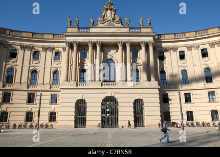 Alte Bibliothek, Bebelplatz, jetzt Humboldt-Universität, Berlin, Deutschland Stockfoto