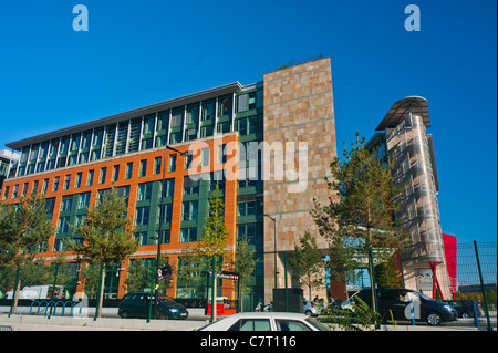 Aubervilliers, Frankreich, Einkaufszentrum, le Millenaire (Credit Architekt: A. Grumbach, Entwickler: Klepierre/Icade) Stockfoto