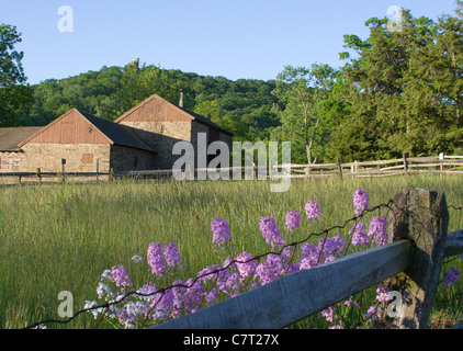 Thomas Neely Bauernhof in Bucks County, Pennsylvania Stockfoto