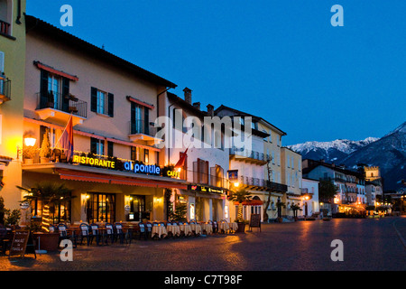 Schweiz, Kanton Tessin, Lago Maggiore, Ascona Stockfoto