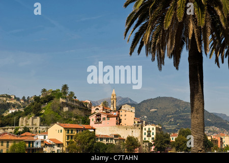 Italien, Ligurien, Ventimiglia, Altstadt Stockfoto