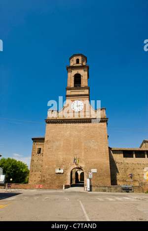 Italien, Emilia Romagna, Novellara, Gonzaga Schloss Stockfoto