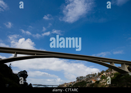 Infante Brücke in Porto Portugal Stockfoto
