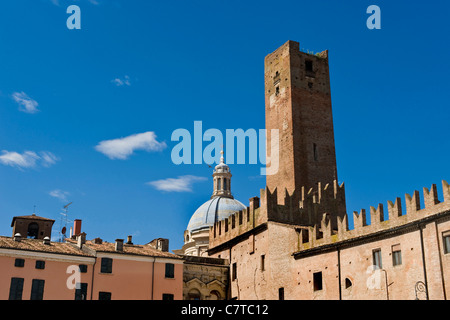 Italien, Lombardei, Mantua, Piazza Sordello Stockfoto