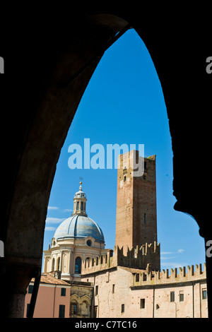 Italien, Lombardei, Mantua, Piazza Sordello Stockfoto