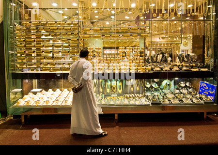 Dubai, Deira gold souk Stockfoto