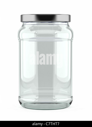 Leere Glas Stockfoto