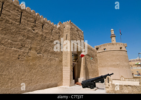 Vereinigte Arabische Emirate Dubai, Museum, Al Fahidi Fort, Nationalmuseum, Stockfoto