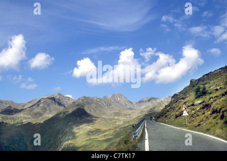 Italien, Trentino Alto Adige, Nationalpark Stilfser Joch, Gavia-pass Stockfoto