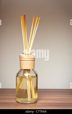 Ein Reed Diffuser Duft set Stockfoto