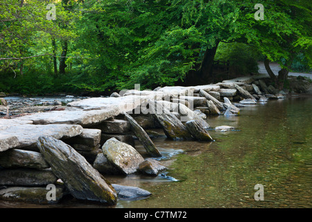 Tarr Schritte, Exmoor, Somerset Stockfoto