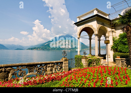 Italien, Lombardei, Comer See, Varenna, Villa Monastero, Garten Stockfoto