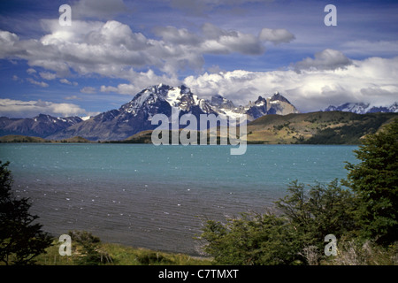 Argentinien, Patagonien, der Nationalpark Los Glaciares, El Chalten, Fitz Roy Berg, 3405m, Stockfoto