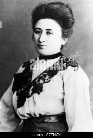 ROSA LUXEMBURG (1871-1919) Polnisch/Deutsch marxistischer Theoretiker Stockfoto