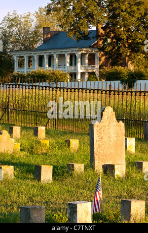 McGavock Konföderierten Friedhof auf dem Gelände der historischen Carnton Plantage, Franklin, Tennessee USA Stockfoto