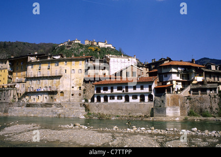 Italien, Piemont, Varallo Sesia Stockfoto