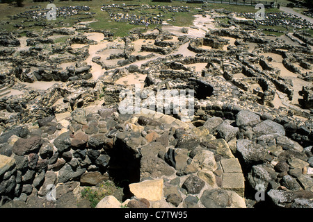 Italien, Sardinien, Barumini, archäologische Stätte Stockfoto