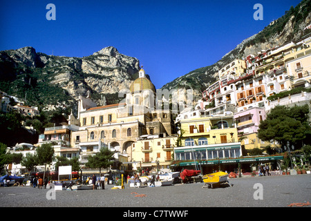 Italien, Kampanien, Amalfiküste. Positano Stockfoto