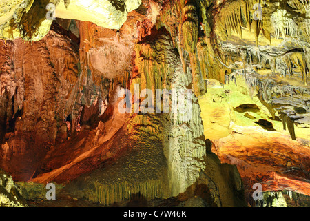 Italien, Kampanien, Cilento, Grotte di Castelcivita Stockfoto