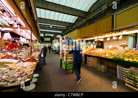 Italien, Ligurien, Genua, Oriental Gemüsehändler Markt Stockfoto