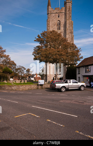 Alle Heiligen Dorf Pfarrkirche Lydd Kent England UK Stockfoto