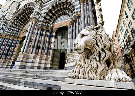 Italien, Ligurien, Genua, San Lorenzo Cathedral Stockfoto