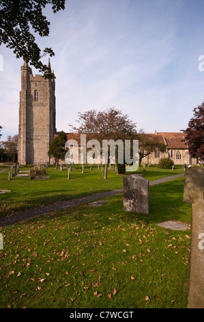 Alle Heiligen Dorf Pfarrkirche Lydd Kent England UK Stockfoto