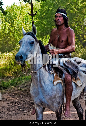 Teilnehmer des jährlichen Festivals "Patria Gaucha" in Tacuarembo, Uruguay. Stockfoto