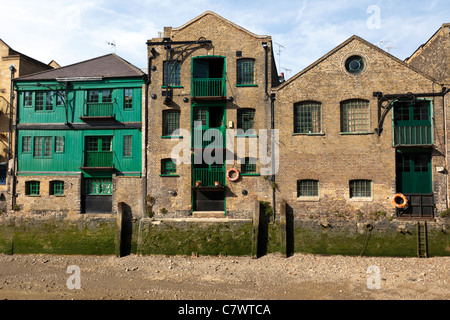 Kai Loft-Wohnungen, Limehouse, London, Großbritannien. Stockfoto