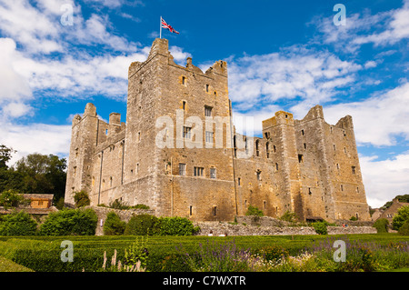 Bolton Castle in der Nähe von Leyburn in North Yorkshire, England, Großbritannien, Uk Stockfoto