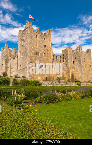 Bolton Castle in der Nähe von Leyburn in North Yorkshire, England, Großbritannien, Uk Stockfoto